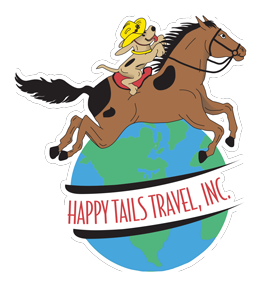 Happy Tails Travel Logo